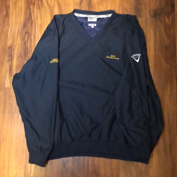 vintage golf pullover